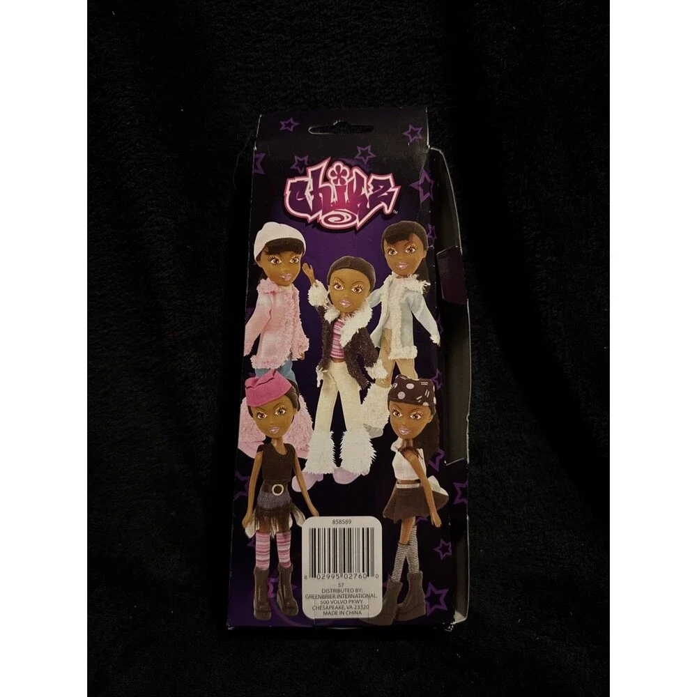 Chikz Teen Age Fashion Trendy Fur Girl Doll Greenbrier Int.
